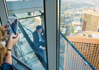 New observation decks atop prominent LA skyscrapers vie for visitors — and dollars