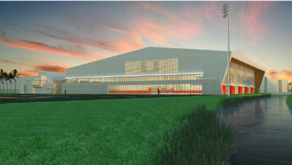 UM indoor football facility rendering (Source: ESPN)