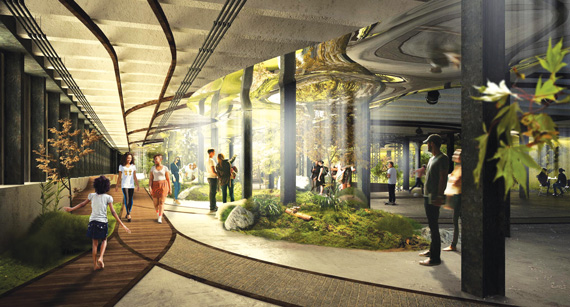 Rendering of the Lowline