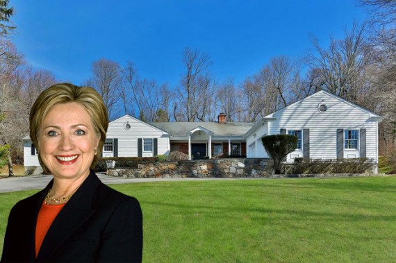 Hillary Clinton and 33 Old House Lane in Chappaqua