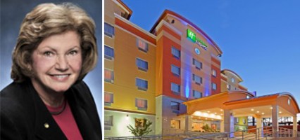 Margaret Markey and the Holiday Inn Express 59-40 55th Road in Maspeth