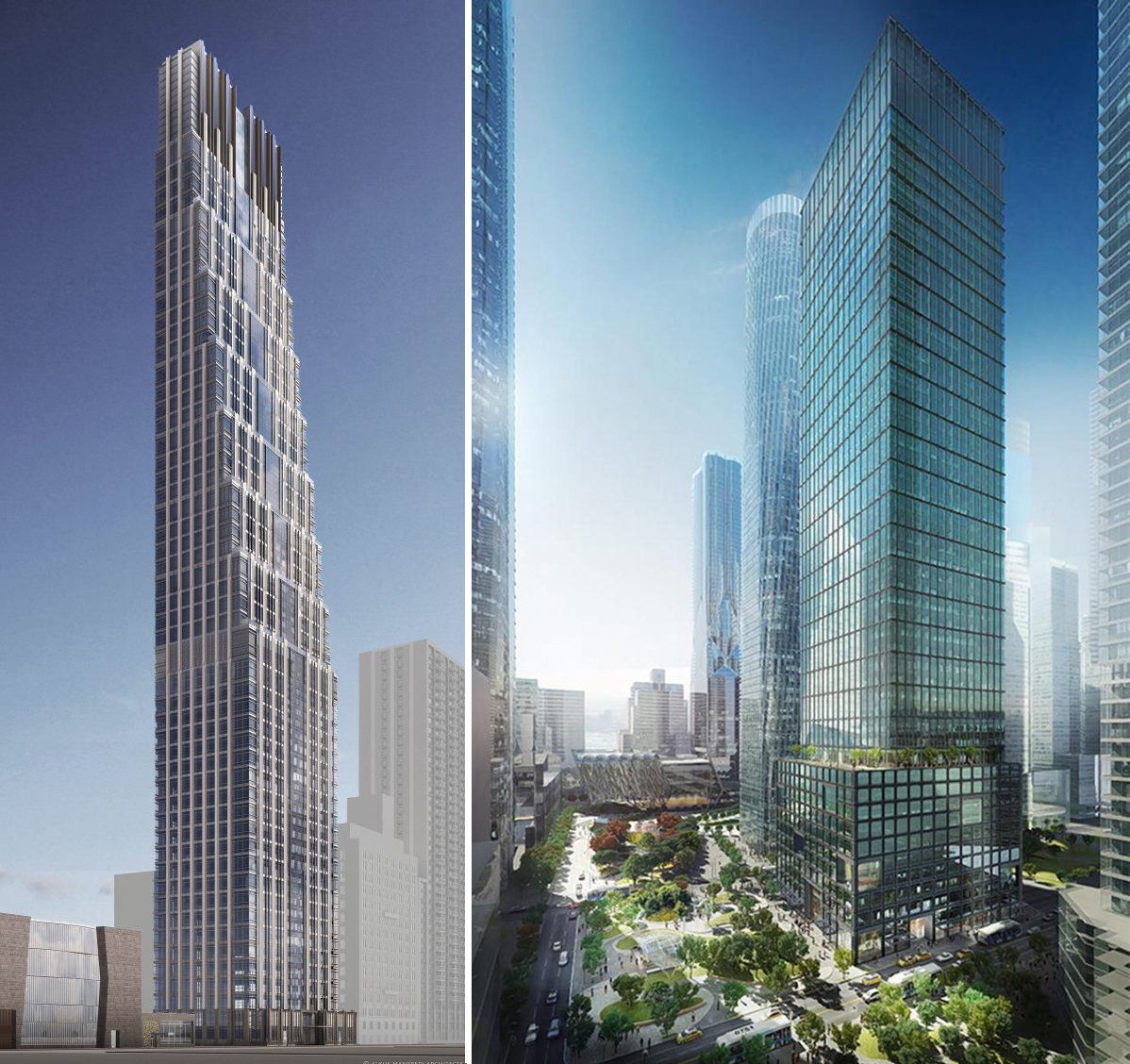 200 Amsterdam Avenue and 55 Hudson Yards