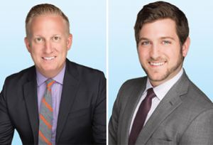 Listing brokers Bradley Arendt and Michael Lewin
