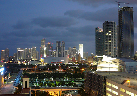 2008 photo of Downtown Miami (Credit: Marc Averette)