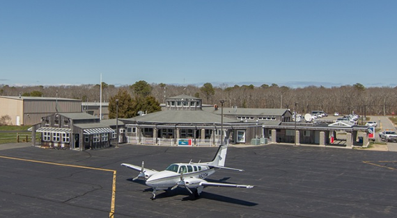 The East Hampton Airport (Credit: Friends of the East Hampton Airport)