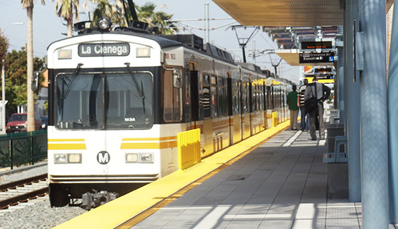Expo &amp; Crenshaw Expo Line Station (Credit: Wikipedia)