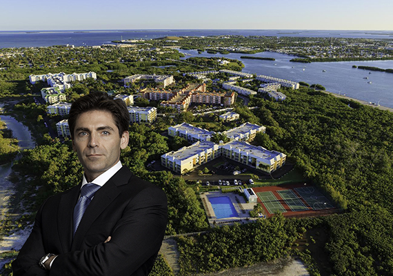 Aerial view of Ocean Walk and Mast Capital's founder and CEO Camilo Miguel
