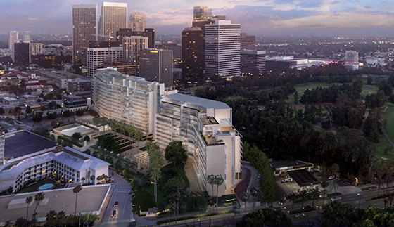 A rendering of One Beverly Hills (Wanda Group)
