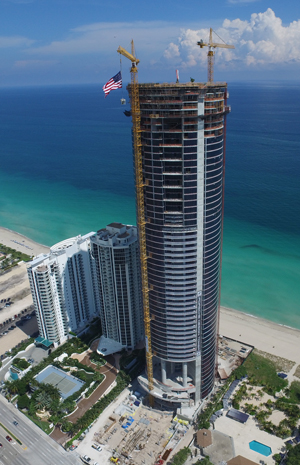 Sales started in 2013 for the 57-story Porsche Design Tower, located in Sunny Isles Beach, and most of the units have closed.