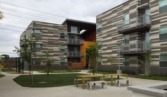 The Sage Park affordable apartments in Gardena (Credit: Archinect)