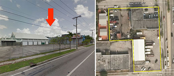 Wynwood parcels R&amp;B Realty owns at 2994 and 2916 North Miami