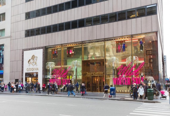 The retail space at 650 Fifth Avenue