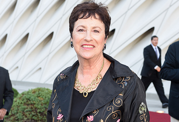 Carol Schatz at the Broad Museum Opening Celebration in September 2015 (Credit: Getty)