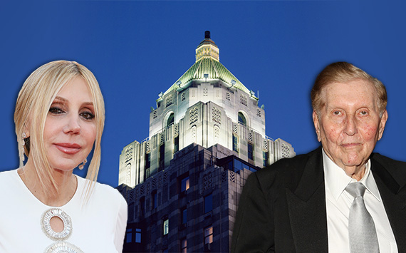 Manuela Herze, the Carlyle Hotel and Sumner Redstone (Credit: Getty Images and the Carlyle Hotel)