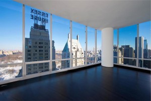40th floor unit at One57, previously rented for $13,000/month