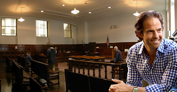 NYC courtroom and Michael Shvo
