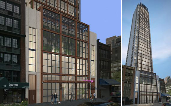 Rendering of 105 West 28th Street (Credit: Stonehill &amp; Taylor Architects via YIMBY)