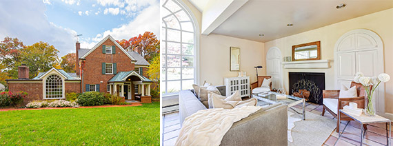 2416 Ridge Road Drive in Alexandria, VA, which is on the market for $2,095,000 (Credit: The Goodhart Group)