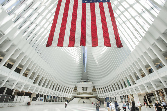 The PATH station at the World Trade Center. Patrick Cashin/Metropolitan Transportation Authority
