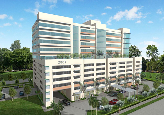Rendering of the Aventura Medical Tower