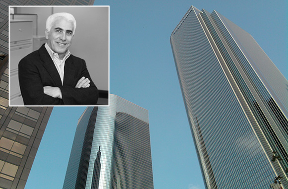CIM co-founder Shaul Kuba and the California Plaza towers