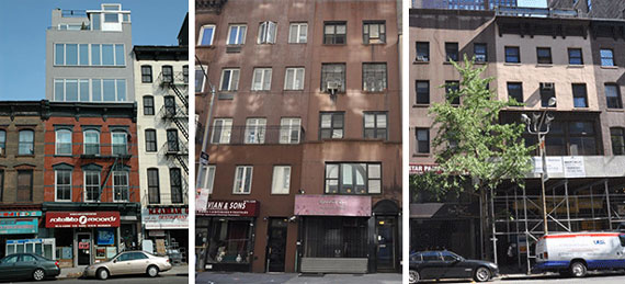 2 East 30th Street, 259 Bowery and 275-273 Fifth Avenue