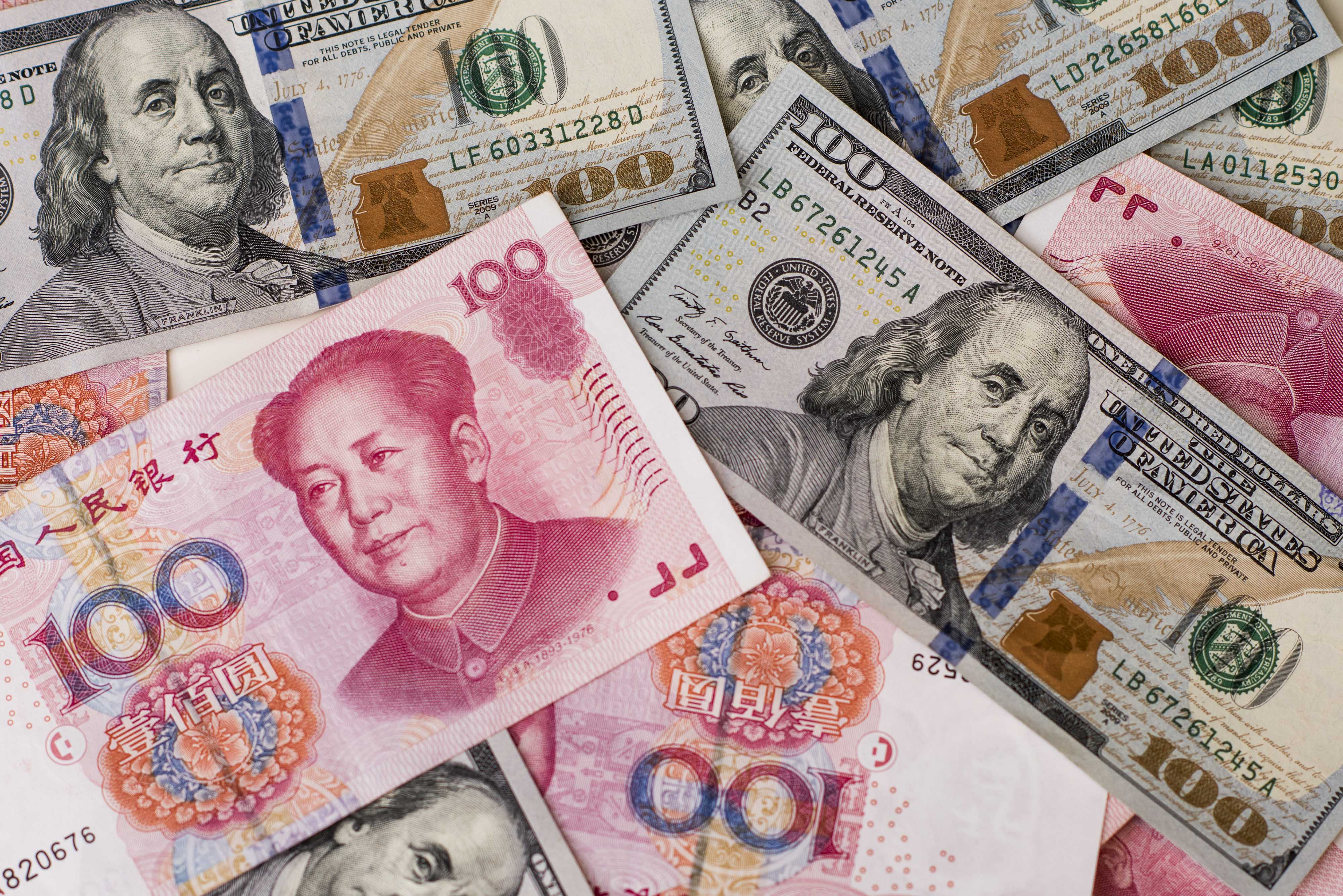 The Yuan and the Dollar (Credit: Getty Images)