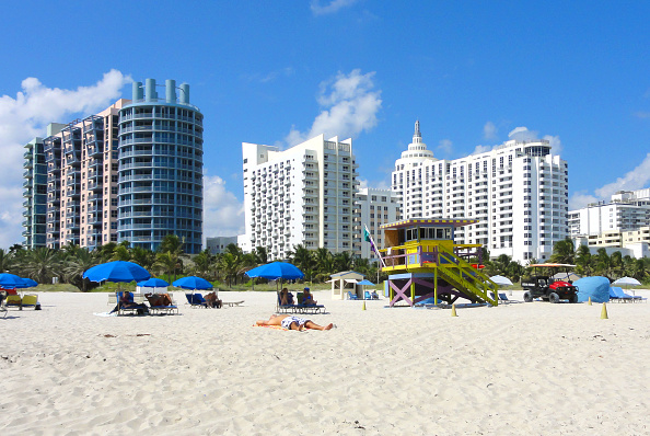 Miami Beach in 2010. (Credit: Getty Images)