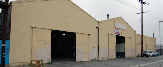 The warehouse at 1641 Naud Street. Photo credit: DAUM Commercial