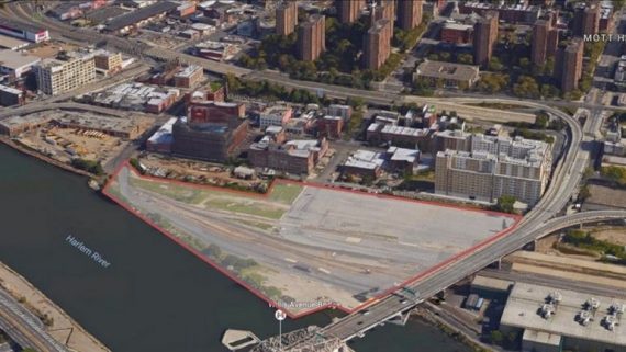 South Bronx rail yard (credit: Empire State Development)