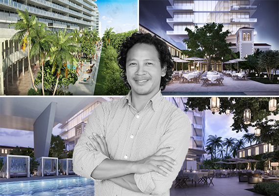 Fernando Wong and renderings of the Surf Club Four Seasons