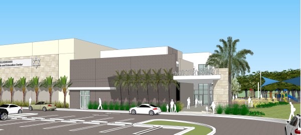 Rendering of new school for The Victory Center in North Miami Beach
