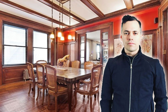 Michael Idov and his Washington Heights home (photo via Instagram)