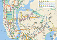 Mesmerizing video distills 24 hours of subway traffic into minutes