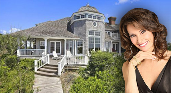 Susan Lucci and Four Winds at 20 Dune Road