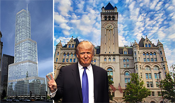 Trump Tower Chicago, Donald Trump and the Trump International Hotel Washington DC