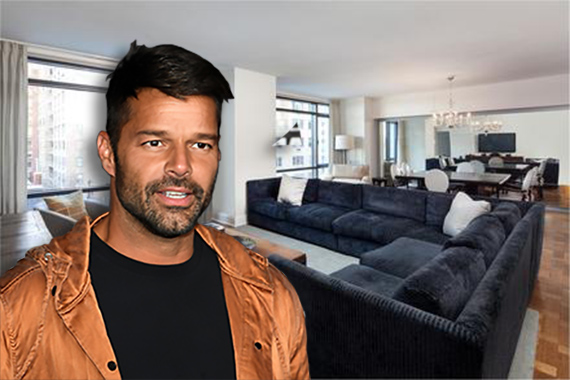 Ricky Martin and 170 East End Avenue, 7AB (Credit: Getty Images)