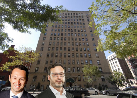 From left: Matthew Baron, Seth Schumer and 393 West End Avenue