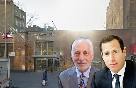 From left: 432 East 14th Street, Bill Benenson and Richard Mack (Credit: Google Maps)