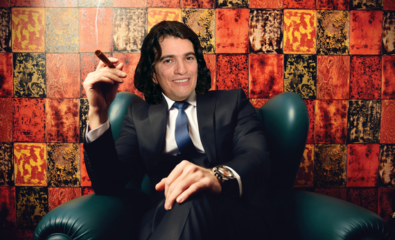 Composite image of WeWork’s Adam Neumann (By Wally Konefal)