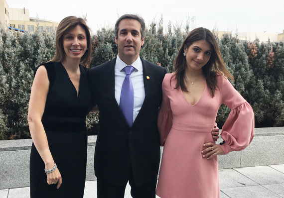 Michael Cohen and his family (credit: Kathryn Brenzel)