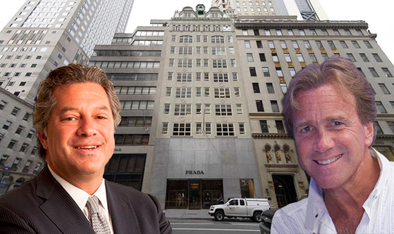 From left: Marc Holliday, 724 Fifth Avenue and Jeff Sutton
