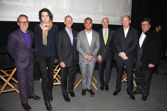 From left: Leonard Steinberg, Nikolai Fedak, Arthur Stern, Ben Shaoul, Charles Bendit, Andres Hogg and José Antonio Grabowsky
