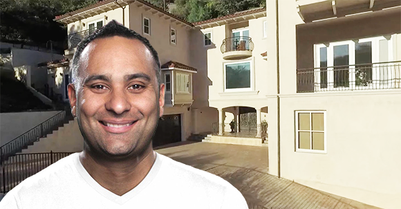Russell Peters and his Studio City home on Avenida del Sol