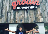 Ray Allen at the Grown restaurant in Miami on South Dixie Highway (Credit: Miami Community Newspapers)