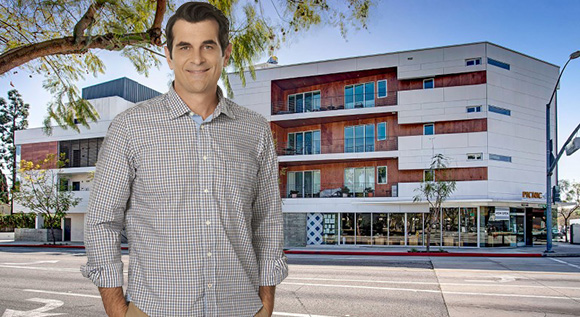 Ty Burrell as Phil Dunphy in "Modern Family" and the Culver Centrale at 9900 Culver Boulevard