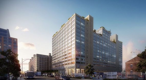 Rendering of Building 77 at the Brooklyn Navy Yard (Credit: Marvel Architects)