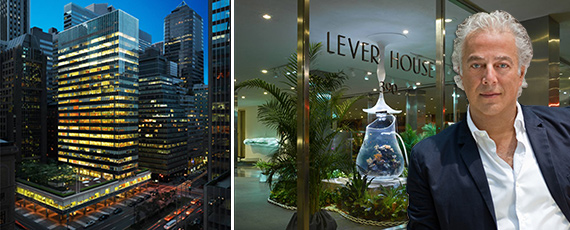 Lever House at 390 Park Avenue and Aby Rosen (Credit: RFR)