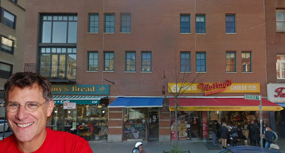 Rob Kaufelt 250-254 Bleecker Street (Credit: Murray's Cheese and Google Maps)