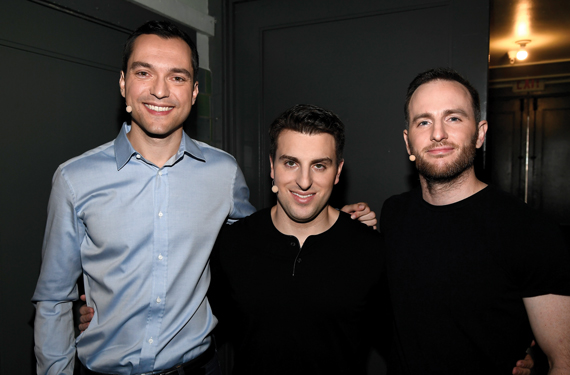 From left: Airbnb Founders Nathan Blecharczyk, Brian Chesky and Joe Gebbia